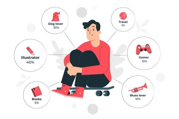 About Me Illustration